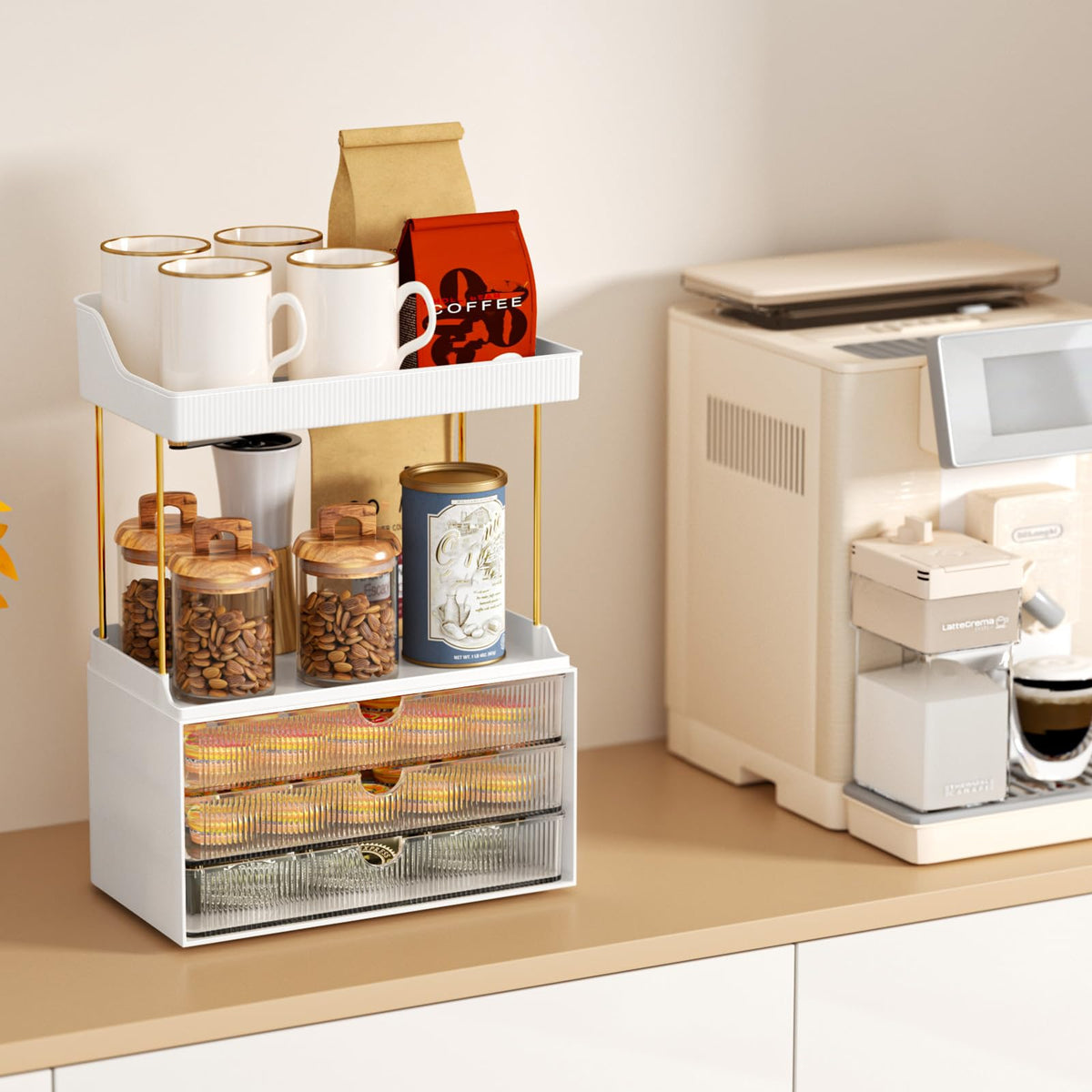 StorBin drawer close-up shows smooth slides and stable compartments