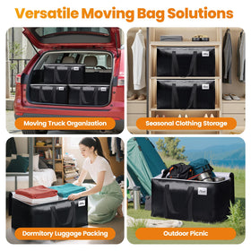 StoreHappily bag folds compactly for easy storage when not in use.