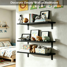 StorelySpace shelves hold small plants with natural warmth.
