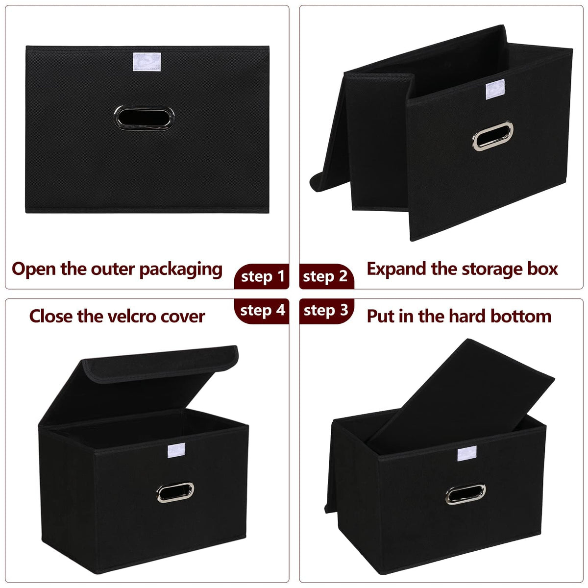 STOREONE lid design protects contents from dust and dirt.