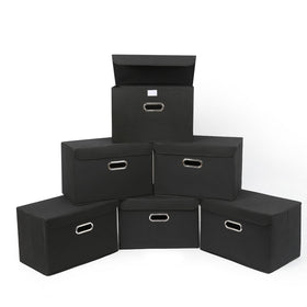 STOREONE fabric storage cube bin with foldable design for clutter-free closets.