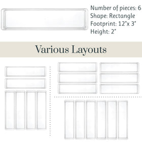 STORi SimpleSort versatile solution for bathroom, vanity, or desk drawers.