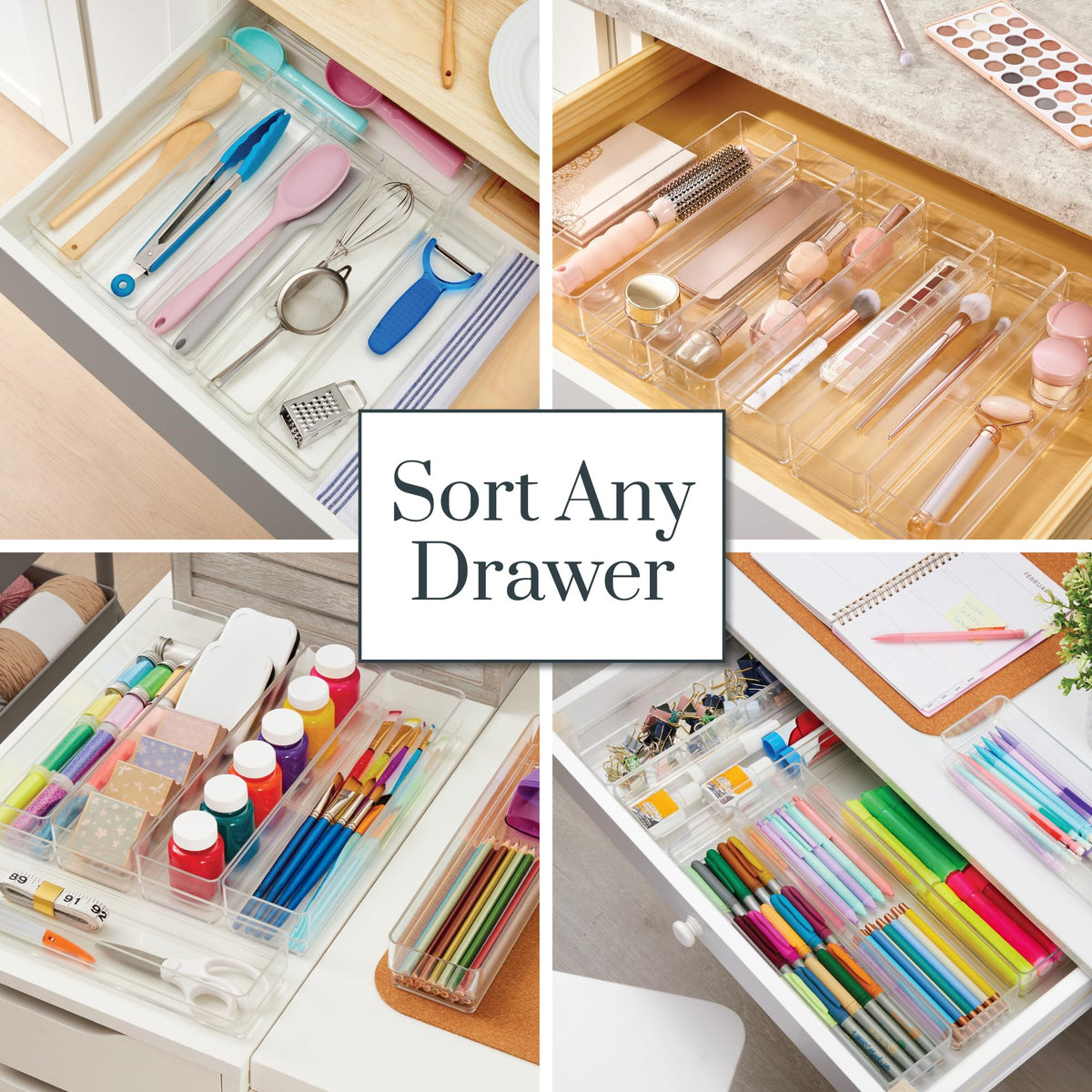 STORi SimpleSort durable BPA-free plastic in a USA-made frame for reliable storage.