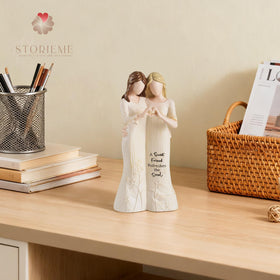 Storieme best-friend-figurine compact-size-for-small-spaces fits neatly anywhere.