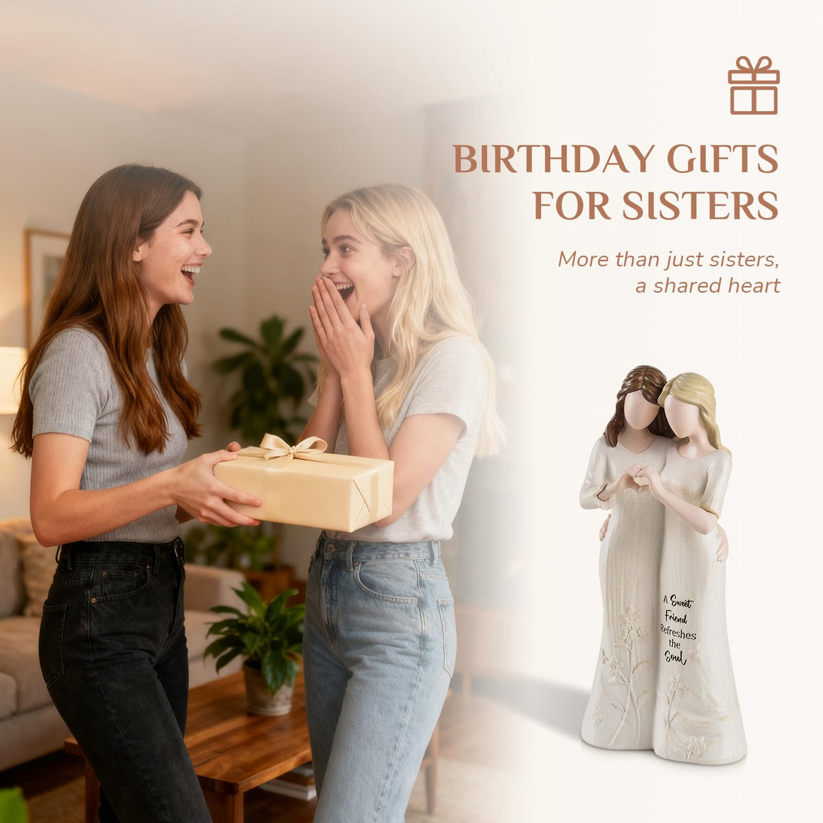 Storieme best-friend-figurine gift-box included enhances ready-to-give presentation.