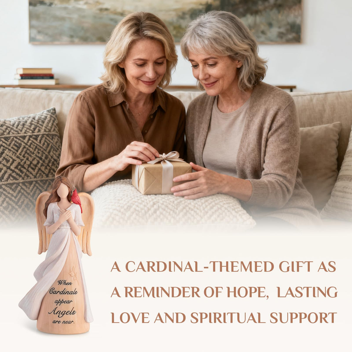 Storieme cardinal precious heirloom display elevates any room