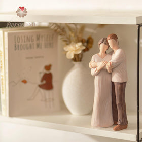 Storieme 8-inch keepsake statue blends premium materials with artisan craft.