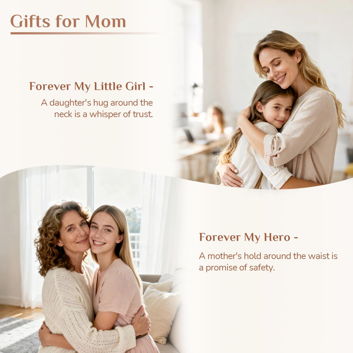 Storieme gift-box-ready mom statue with included card ideal for gifting.