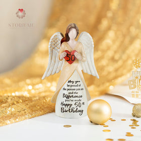 Storieme gift idea for sisters, moms, or best friends angel sculpture.