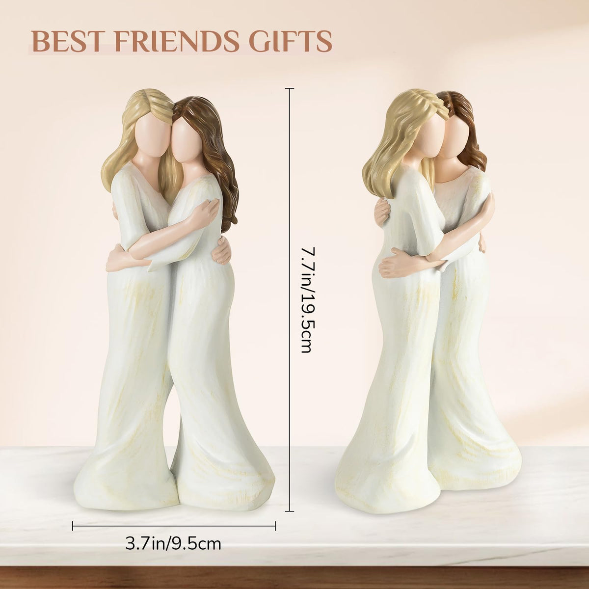 Storieme hand-painted details showcase lifelike features and lasting artistry.