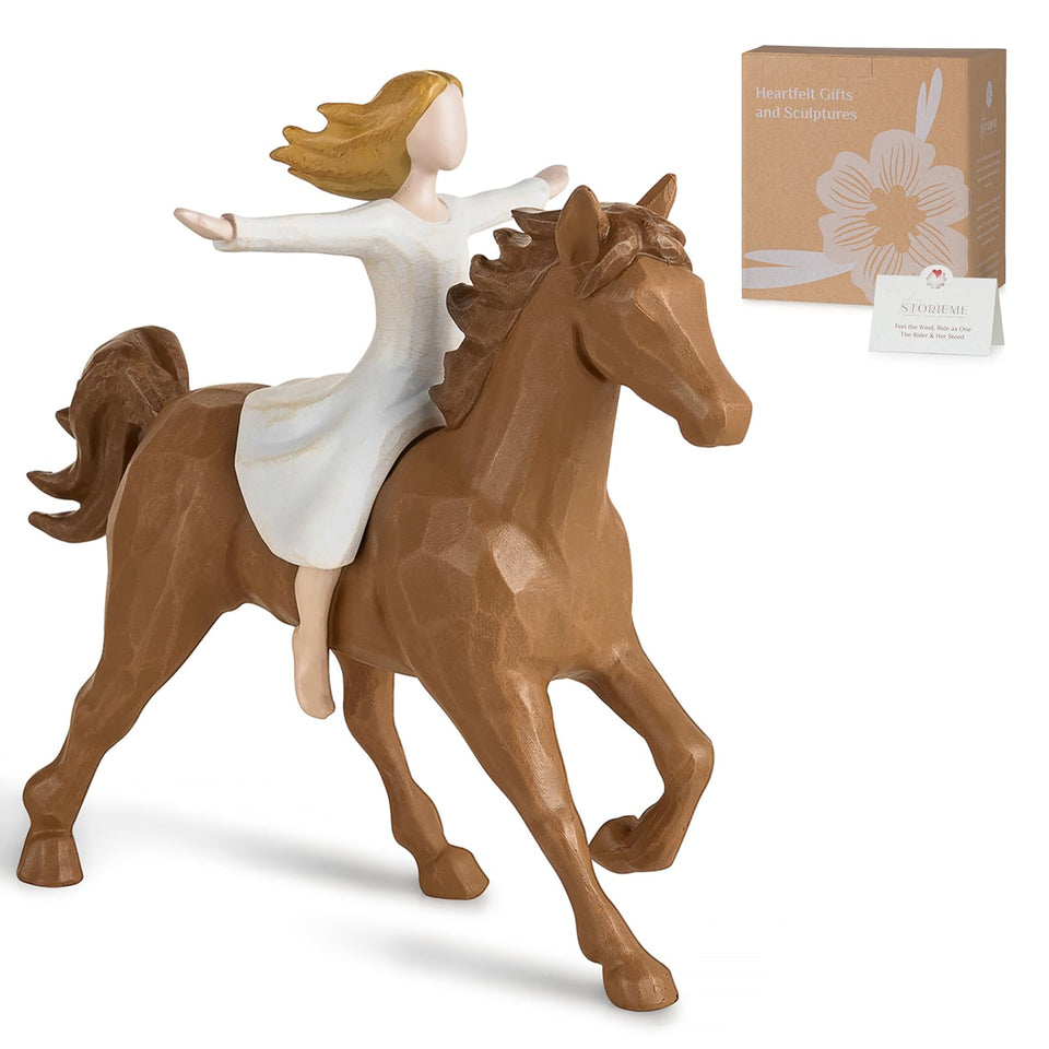 Storieme horse gifts figurine ideal as a keepsake gift for horse lovers.