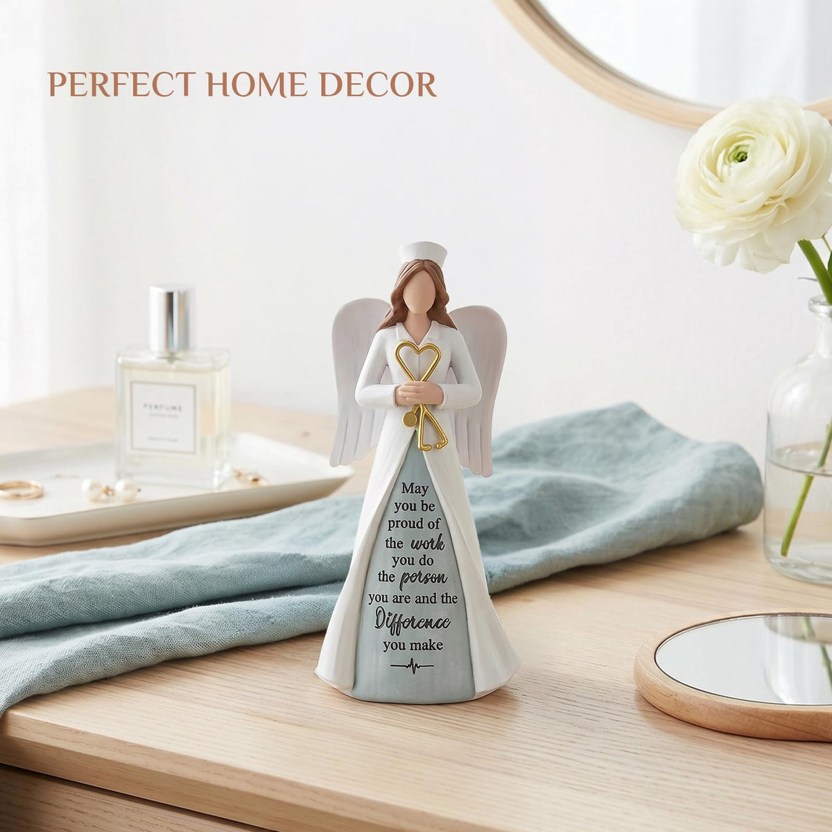 Storieme hand-painted resin detail highlights lifelike nursing features