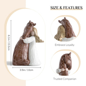 Storieme personal-space horse decor adds warmth to any room.