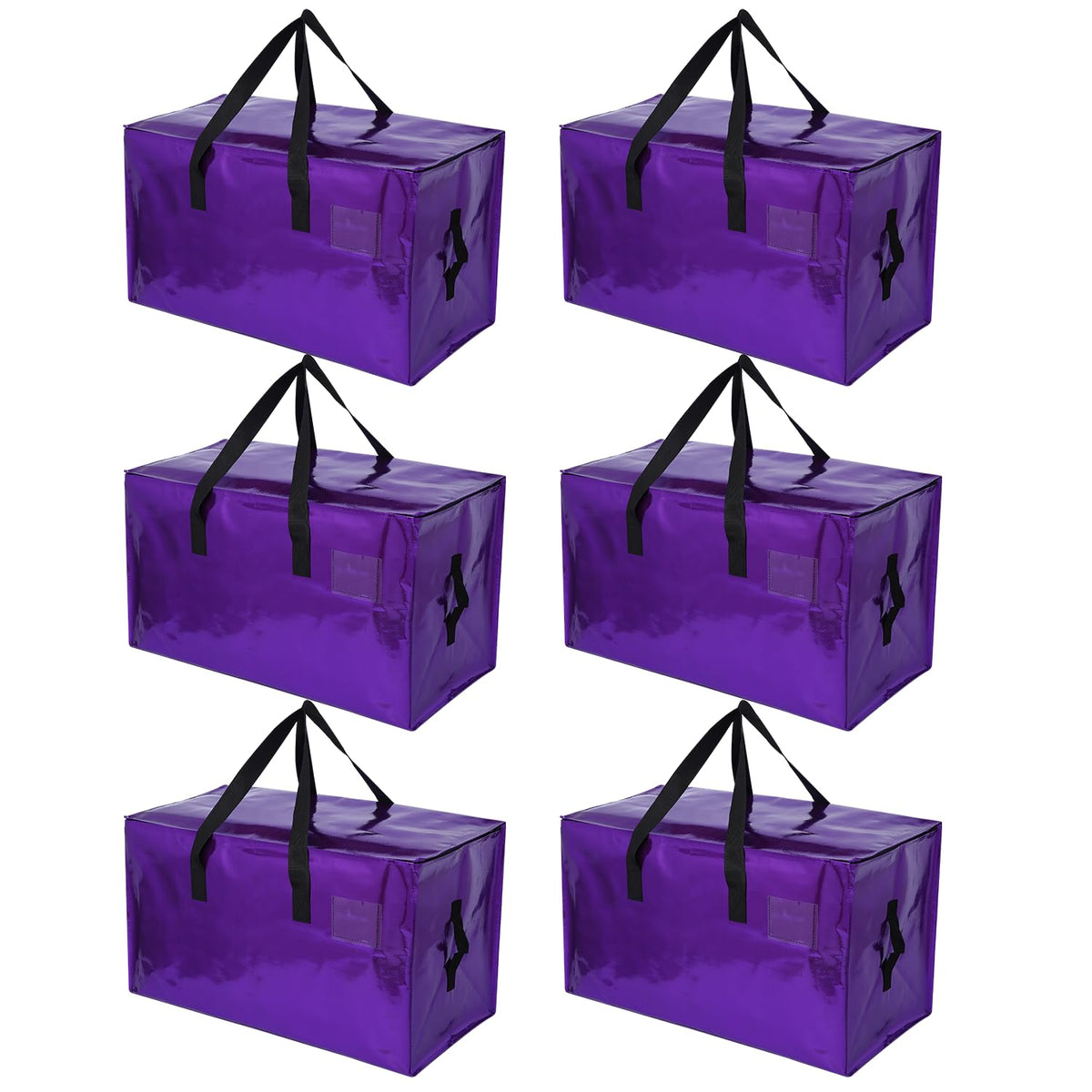 STOWM 6-pack moving bags, extra-large front view for bulky items and quilts.