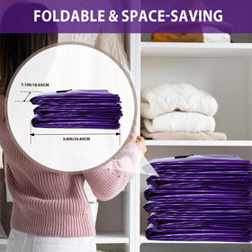 STOWM 6-pack moving bags folded flat for compact storage.