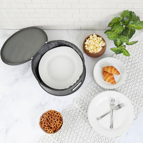 STOZU compact nesting design fits small drawers and cabinets.