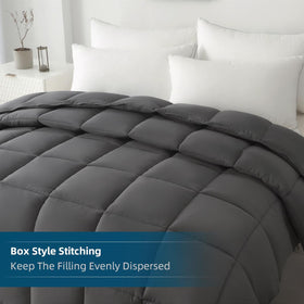 STWIENER Alaskan King Comforter corner loops and side straps simplify setup.