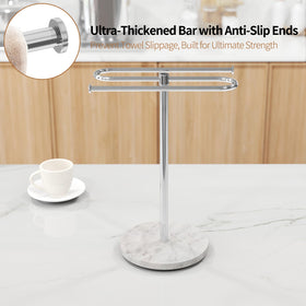 STWWO anti-slip silicone pads grip surfaces and protect countertops.