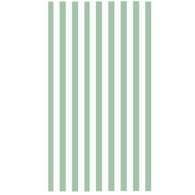 Stxy's striped napkins coordinate with sage color schemes