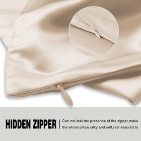 Suatien silk pillowcase breathable cool fabric for comfortable sleep