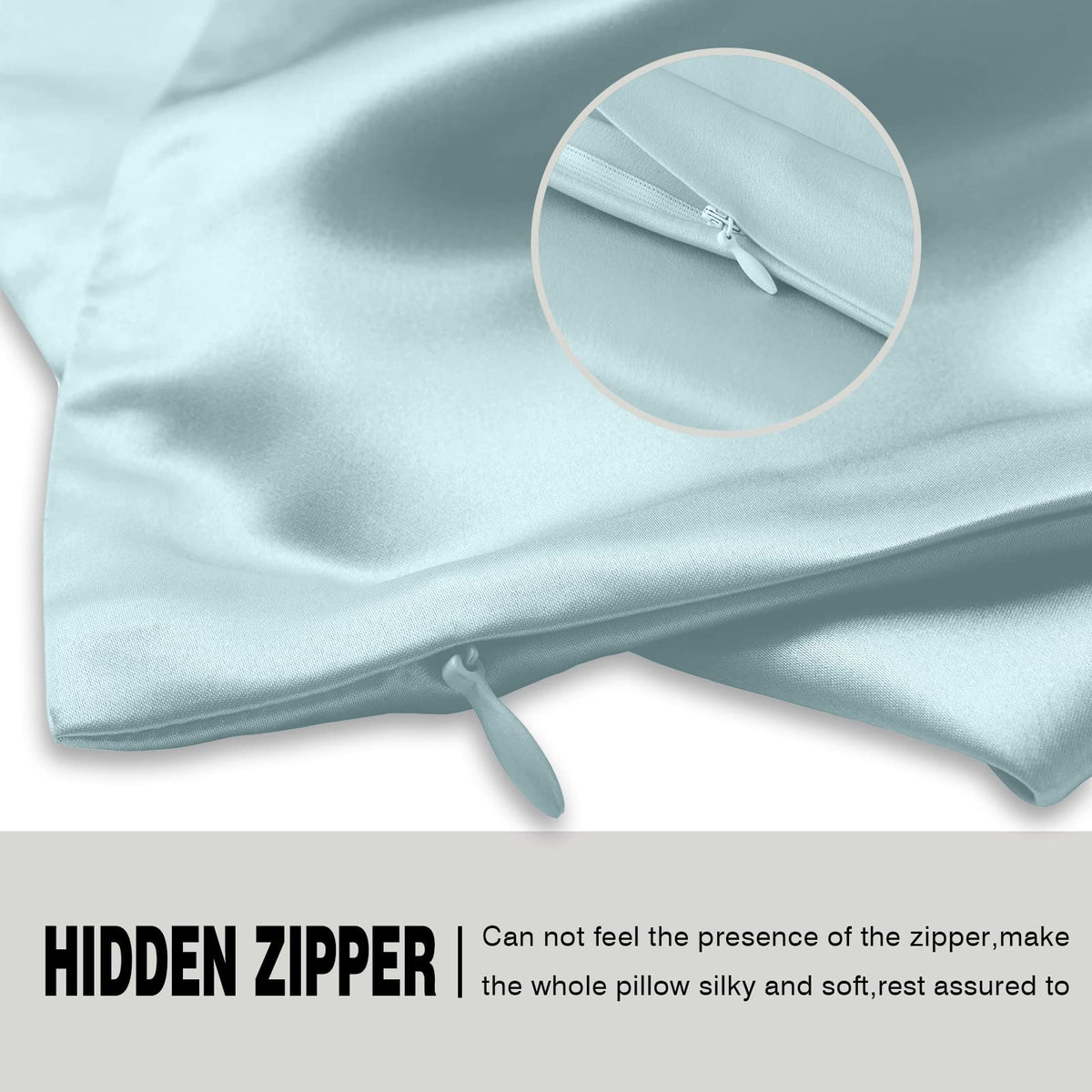 Suatien Silk Pillowcase machine-washable for easy care and lasting softness.