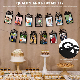 Subacy grad banner photo backdrop setup for school celebrations.