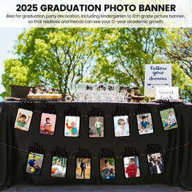 Subacy grad banner rope length of 9.85 ft enables flexible hanging.