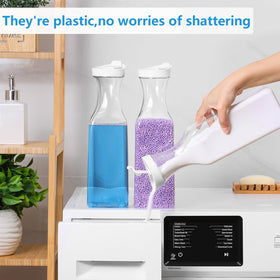 SUBEKYU multi-use container simplifies organizing laundry room essentials.