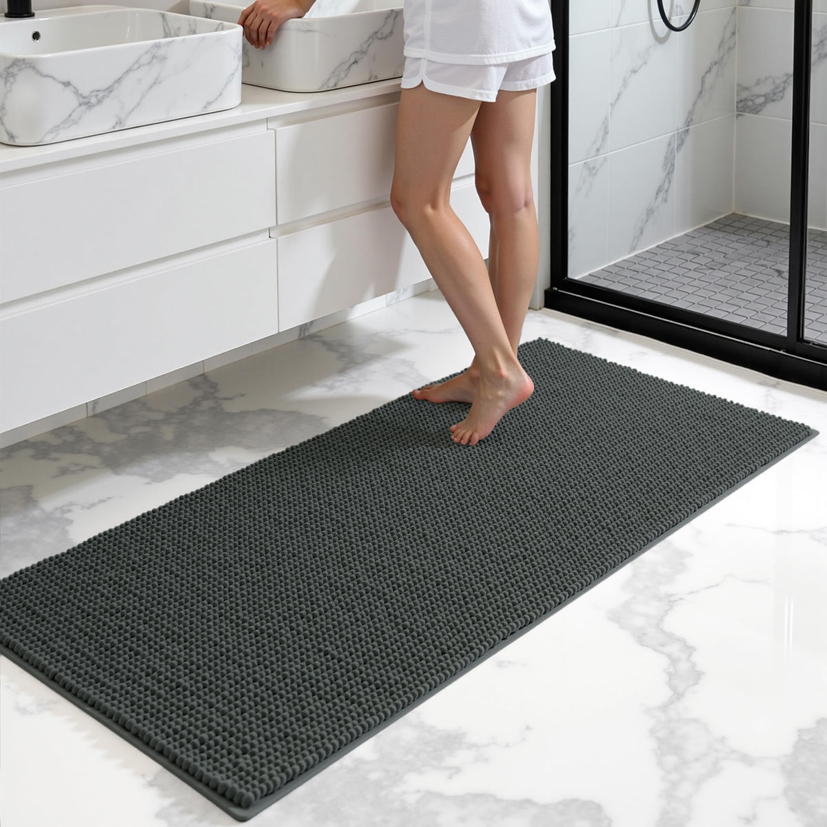 SUBRTEX rug retains shape with proper care.