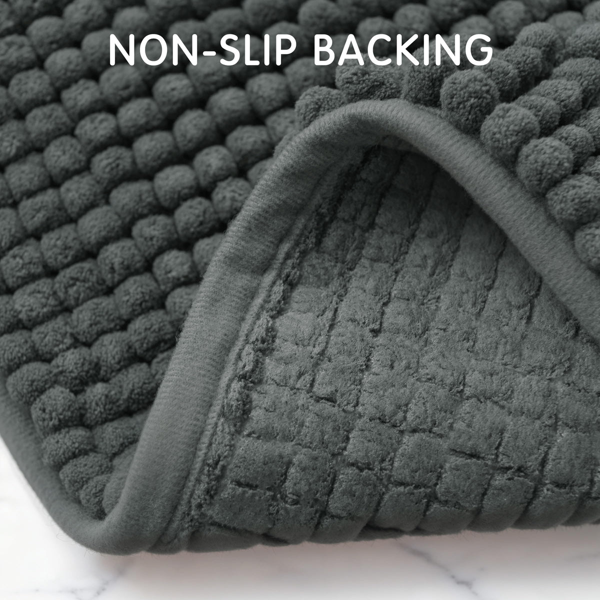 SUBRTEX easy-care rug, machine washable and quick drying.