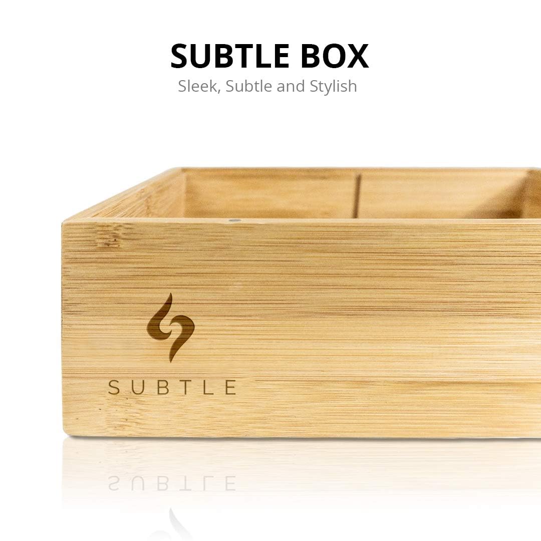 Discreet design maintains privacy while organizing valuables and essentials.