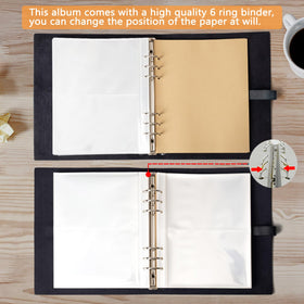 Included writing paper for captions in the Love Tree photo album
