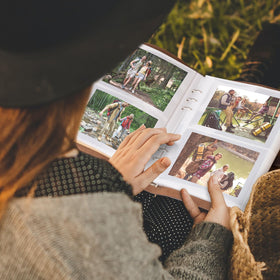 Sucarlon photo album gift ready, a thoughtful present for loved ones.