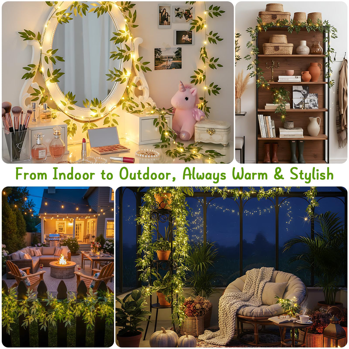 Suddus Battery-operated lights powered by 3 AA batteries for cordless setup