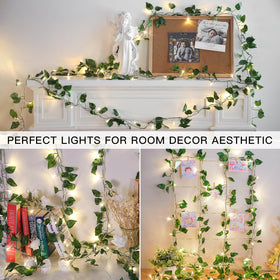 Suddus remote-controlled vine lights offer eight modes for customizable mood