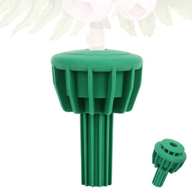 SUDLEK cemetery vase rubber insert demonstrating a secure, weatherproof fit for headstone bouquets.