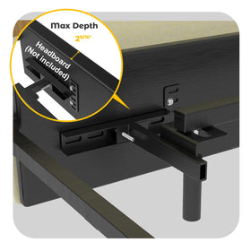 Matte black Suemoss brackets resist rust with durable steel construction.