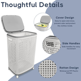 Sufdari heavy-duty 66 lb capacity basket supporting a full load.