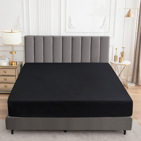 Sufdari protector highlighting soft breathable side panels around mattress