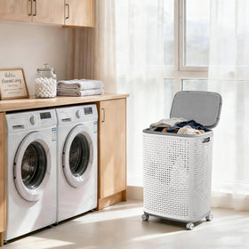 Sufdari space-saving 90L basket fitting in small rooms.