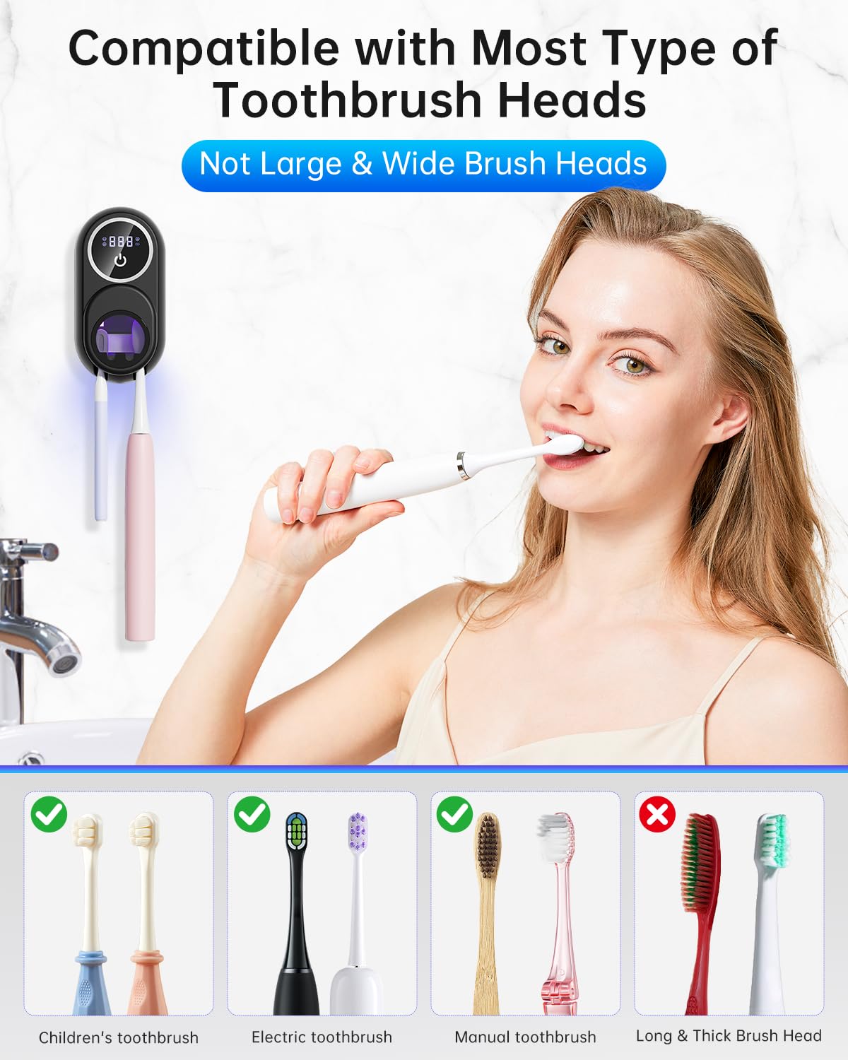 Auto-inductive lid opens hands-free for hygienic access