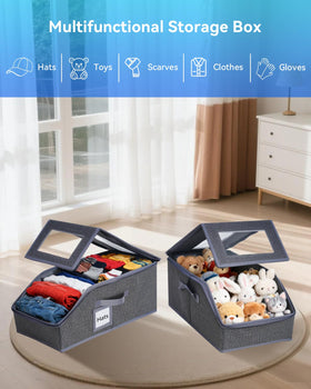 Sugar Swan multi-use storage for hats, scarves, and small accessories.