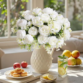 SugarHuLu wedding decor peonies add refined charm to reception