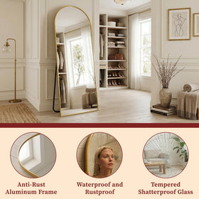 Suidia mirror for fitness or dance spaces with full-height viewing