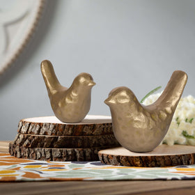 SUJUN gift-ready brass bird statue perfect for birthdays and anniversaries.