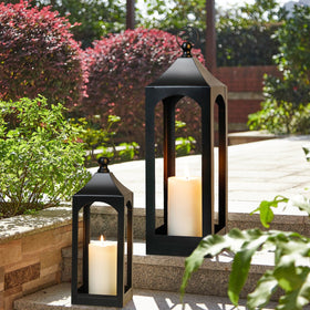 Sujun lantern decor wall-mount option enhances versatile spaces