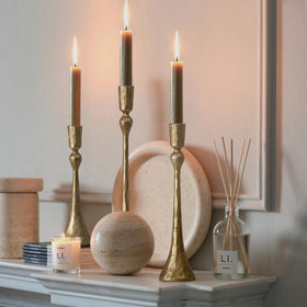 SUJUN rustic iron candle holder set for versatile home décor