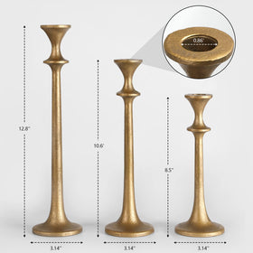 SUJUN three-piece set creates a multi-level centerpiece for weddings and events.