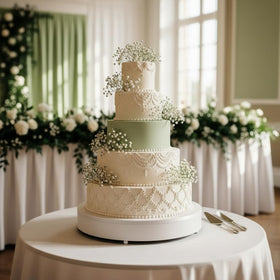 Sukh Babys Breath for corsages and cake decorations in wedding settings.