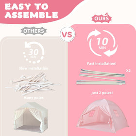 Sumbababy twin bed tent perfect gift for kids bedrooms
